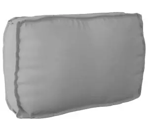 vidaXL Pernă pentru paleți Gri 70 x 40 x 12 cm, pentru spate, din țesătură Oxford.