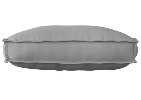 Pernă pentru paleți Gri 70 x 40 x 12 cm, pentru spate, din țesătură Oxford. - 2/5