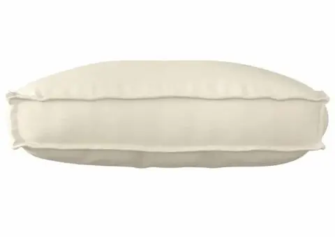 Pernă pentru palet pentru suportul spatelui Crem 70 x 40 x 12 cm, fabricată din Oxford. - 2/5