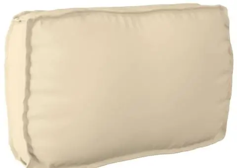 Pernă Bej pentru Palet 70x40x12 cm - Țesătură Oxford - 1/5