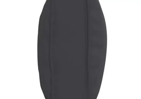 Perne pentru palete cu spătar negre 70x40x12 cm, din material Oxford. - 3/5