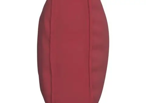 Pernă pentru paleți pentru spătar Roșu Vin 70 x 40 x 12 cm, din țesătură Oxford. - 3/5