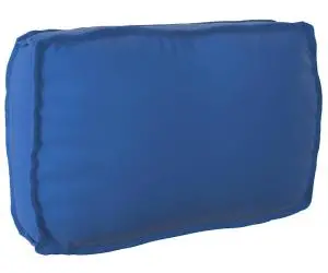 vidaXL Căptușeală Paletă pentru Spătar Albastru Regal 70 x 40 x 12 cm, din material Oxford.