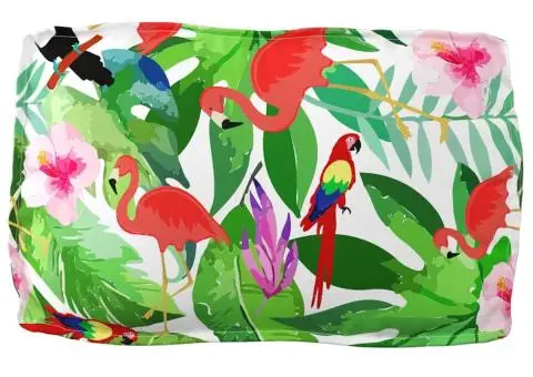Perna pentru palet pentru spătar Jungla Tropicală 70 x 40 x 12 cm - din material Oxford - 4/5
