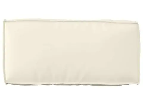 Cojoc pentru palet , pentru spătar, Crem, 80 x 40 x 12 cm, din material Oxford. - 4/5