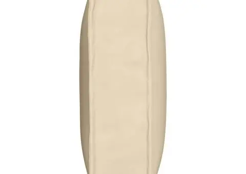 Pernă din paleti pentru spate Bej 80x40x12 cm, din material Oxford - 3/5