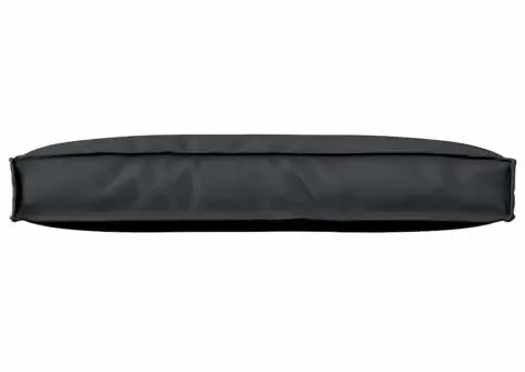 Pernă pentru spătar neagră 80x40x12 cm de la , fabricată din Oxford. - 2/5