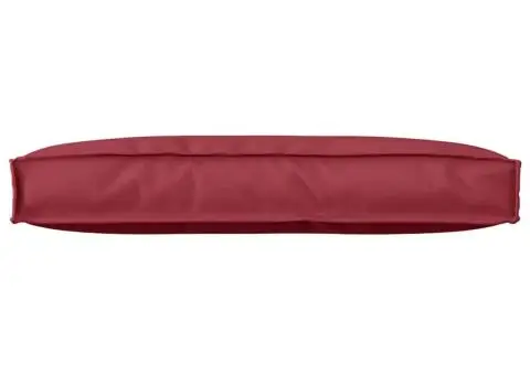 Perna Pallet Roșie pentru Spătar 80 x 40 x 12 cm, din material Oxford - 2/5