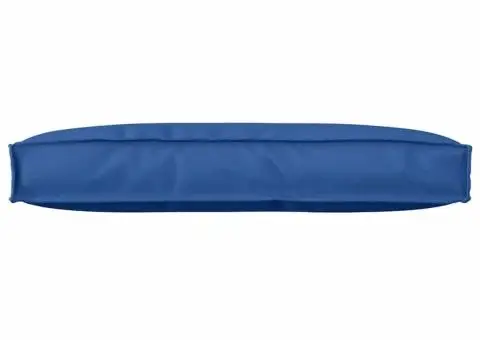 Cojă de palet pentru spătar albastru regal 80 x 40 x 12 cm, din material Oxford. - 2/5