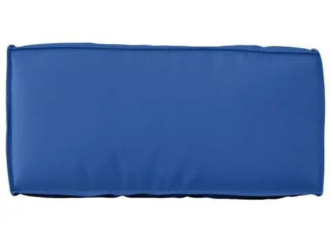 Cojă de palet pentru spătar albastru regal 80 x 40 x 12 cm, din material Oxford. - 4/5