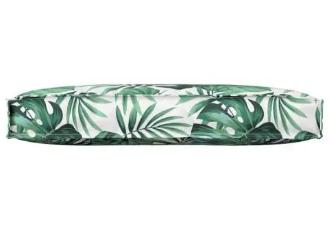 Perna pentru palet pentru spătar cu model de frunze 80x40x12 cm, din material Oxford. - 2/5