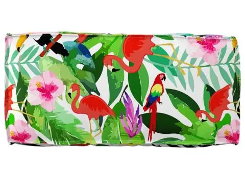 Perna pentru Palet de Spătar Junglă Tropicală 80x40x12 cm, Fabrică Oxford - 4/5