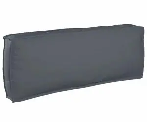vidaXL Pernă pentru spătar antracit, 120x40x12 cm, din textil Oxford