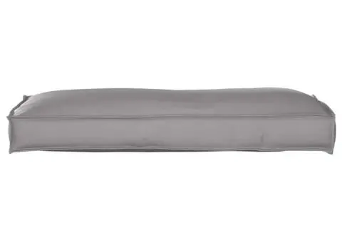 Coushin pentru spate , gri, 120 x 40 x 12 cm, fabricat din Oxford. - 2/5