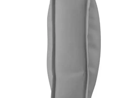 Coushin pentru spate , gri, 120 x 40 x 12 cm, fabricat din Oxford. - 3/5