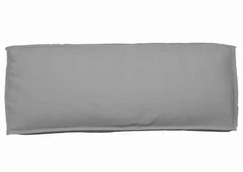 Coushin pentru spate , gri, 120 x 40 x 12 cm, fabricat din Oxford. - 4/5