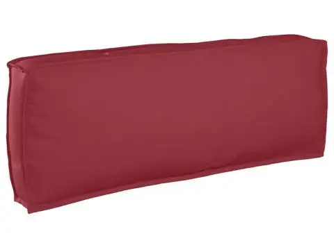 Căciulă de Palet pentru Spătar Bordo 120 x 40 x 12 cm, din Material Oxford - 1/5