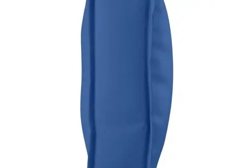 Coushion Pallet pentru spătar, albastru regal, 120 x 40 x 12 cm, husă Oxford - 3/5