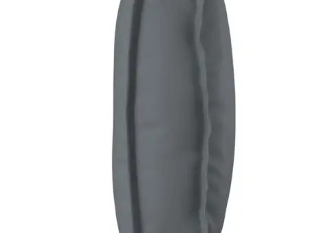 Cojoc de palet antracit pentru șezut și spătar, 120 x 50 x 12 cm, fabricat din Oxford. - 4/5