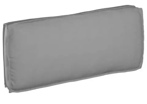 Cuscus de Palet pentru Șezut/Spătar Gri 120x50x12 cm Stoff Oxford - 1/5
