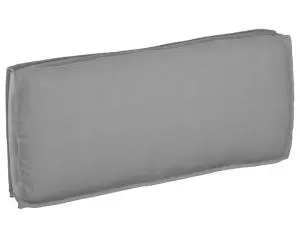 vidaXL Cuscus de Palet pentru Șezut/Spătar Gri 120x50x12 cm Stoff Oxford
