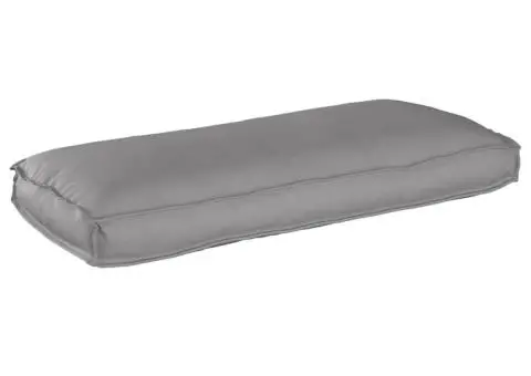 Cuscus de Palet pentru Șezut/Spătar Gri 120x50x12 cm Stoff Oxford - 2/5