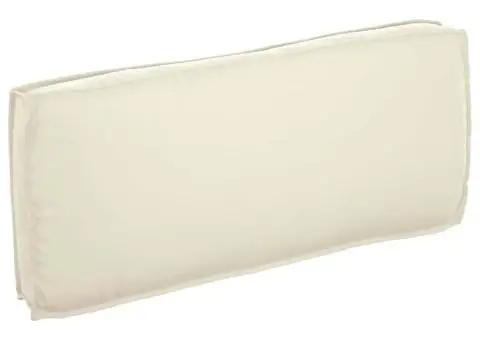 Pernă pentru paleți crem pentru șezut și spătar 120x50x12 cm din material Oxford - 1/5