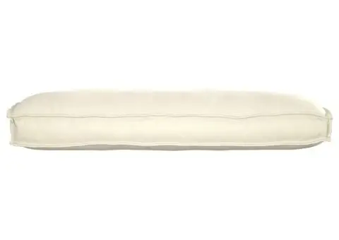 Pernă pentru paleți crem pentru șezut și spătar 120x50x12 cm din material Oxford - 3/5