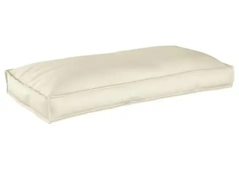 Pernă Pallet pentru Șezut/Spătar Crem 120x60x12 cm, Material Oxford - 2/5