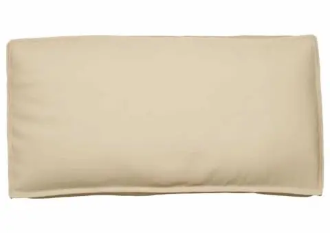 Pernă pentru palete Bej 120x60x12 cm - Fabricată din Oxford - 5/5