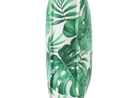 Pătură de palet pentru șezut/spătar cu model de frunze 120x60x12 cm, material Oxford - 4/5