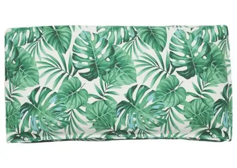 Pătură de palet pentru șezut/spătar cu model de frunze 120x60x12 cm, material Oxford - 5/5