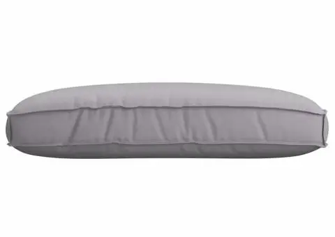 Perna pentru palet pentru șezut Gri 120x80x12 cm - 2/5