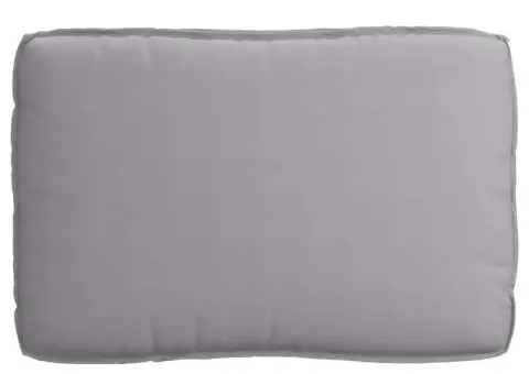 Perna pentru palet pentru șezut Gri 120x80x12 cm - 4/5