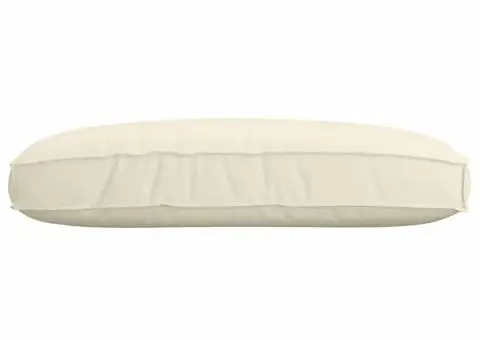 Căptușeală pentru paleți pentru șezlong Crem 120x80x12 cm din material Oxford - 2/5