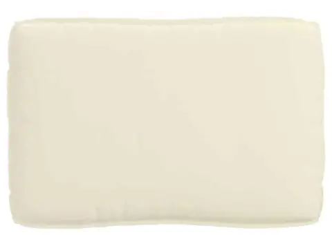 Căptușeală pentru paleți pentru șezlong Crem 120x80x12 cm din material Oxford - 4/5