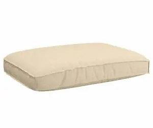 Perna pentru palet pentru șezut Bej 120x80x12 cm Fabrică Oxford