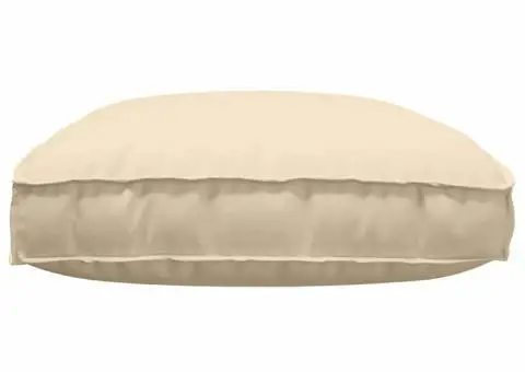 Perna pentru palet pentru șezut Bej 120x80x12 cm Fabrică Oxford - 3/5