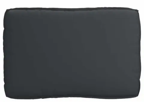 Perna de paleți pentru șezut Neagră 120x80x12 cm - 4/5