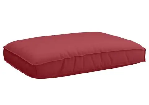 Culoare de palet pentru șezut Bordo 120x80x12 cm Fabrică Oxford - 1/5