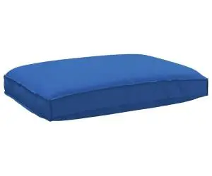 vidaXL Perna pentru paleti pentru șezut Albastru regal 120x80x12 cm Material Oxford