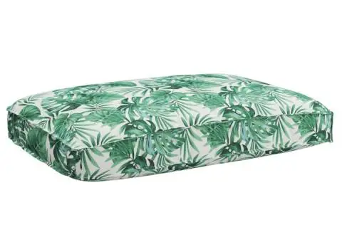 Căptușeala pentru scaun Model de frunze 120x80x12 cm - 1/5