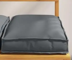 Perne pe paleți pentru scaun 2 buc antracit 40x40x8 cm din oxford