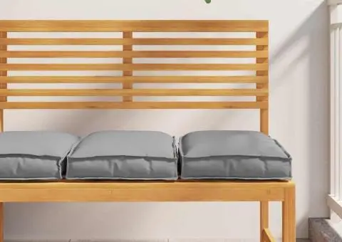 Perne de Palet Gri pentru Scaun - 2 Piese, 40 x 40 x 8 cm, din material Oxford - 1/5