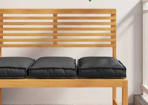 Pernuțe pentru Scaun 2 buc Negru 40x40x8 cm, Material Oxford - 1/5