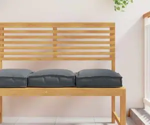 vidaXL Cojile pentru șezut - 4 piese, antracit, 40x40x8 cm, din material Oxford