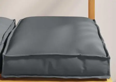 Cojile pentru șezut - 4 piese, antracit, 40x40x8 cm, din material Oxford - 4/5