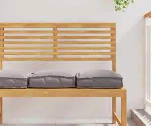 vidaXL Perne pentru palete de șezut 4 buc gri 40x40x8 cm din țesătură Oxford