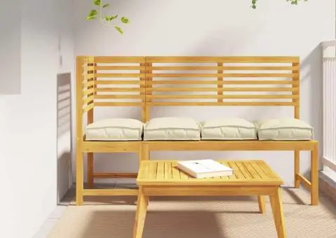 Perne pentru palet , 4 buc, crem, 40 x 40 x 8 cm, din fabrică Oxford - 1/5