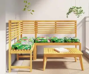 vidaXL Pernuțe de palet viaXL pentru șezlong 6 bucăți Tropical Jungle 40x40x8 cm, fabrică Oxford